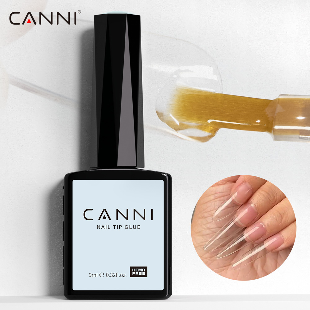 Nail Art One Piece - CANNI Hema フリーネイルグルークリスマスデコレーションステッカーグルー半永久ソークオフ LED UV ネイルジェルポリッシュレッドカラーコレクション