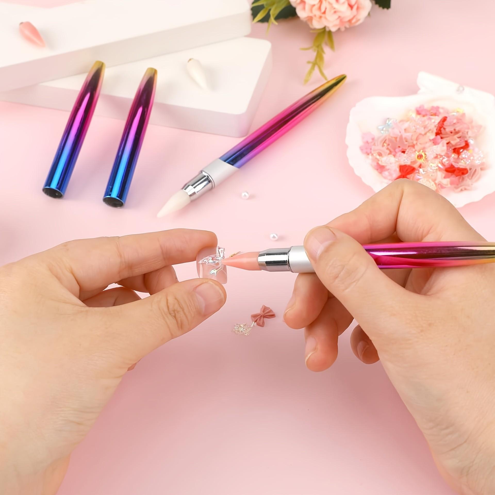 ワックス不要の自己粘着ダイヤモンドペインティングペン、ダイヤ - Nail Art Dotting Tool のレビューと価格
