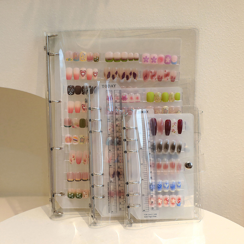 大容量展示写真アルバム、カードクリップ、ディスプレイボード、 - Nail Art One Piece のレビューと価格