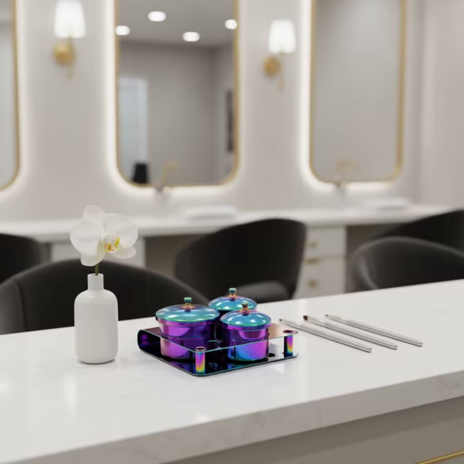 ネイルアート液体容器 光沢のあるネイルアート容器 蓋付き ダ - Nail Art Glossy のレビューと価格
