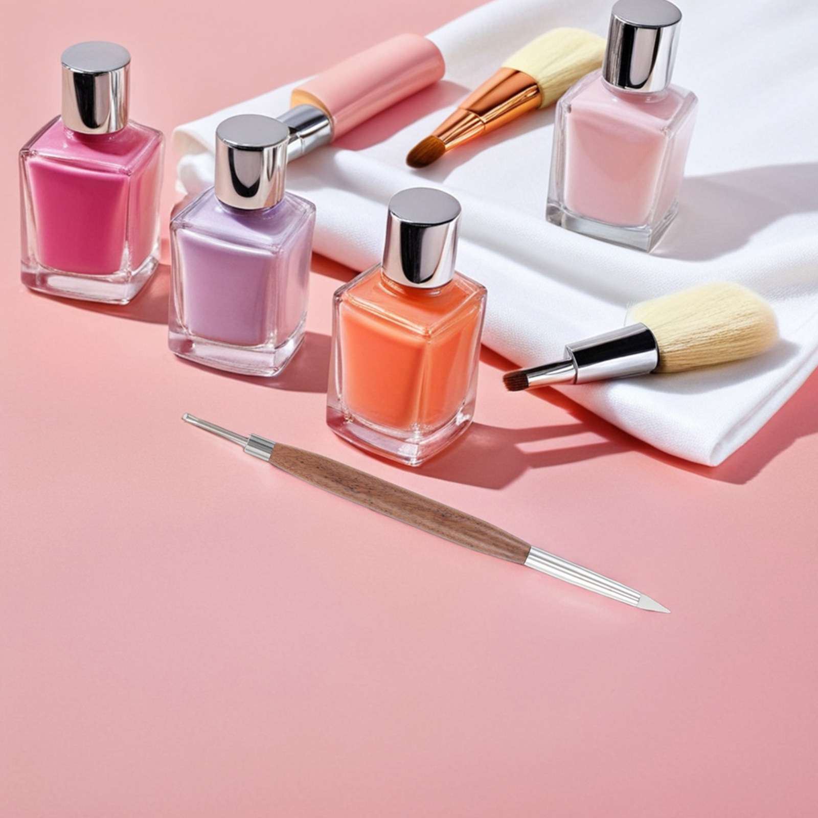 2 個ネイルアートライナーブラシダブルエンドネイル描画ペン木 - Nail Art Dotting Tool のレビューと価格
