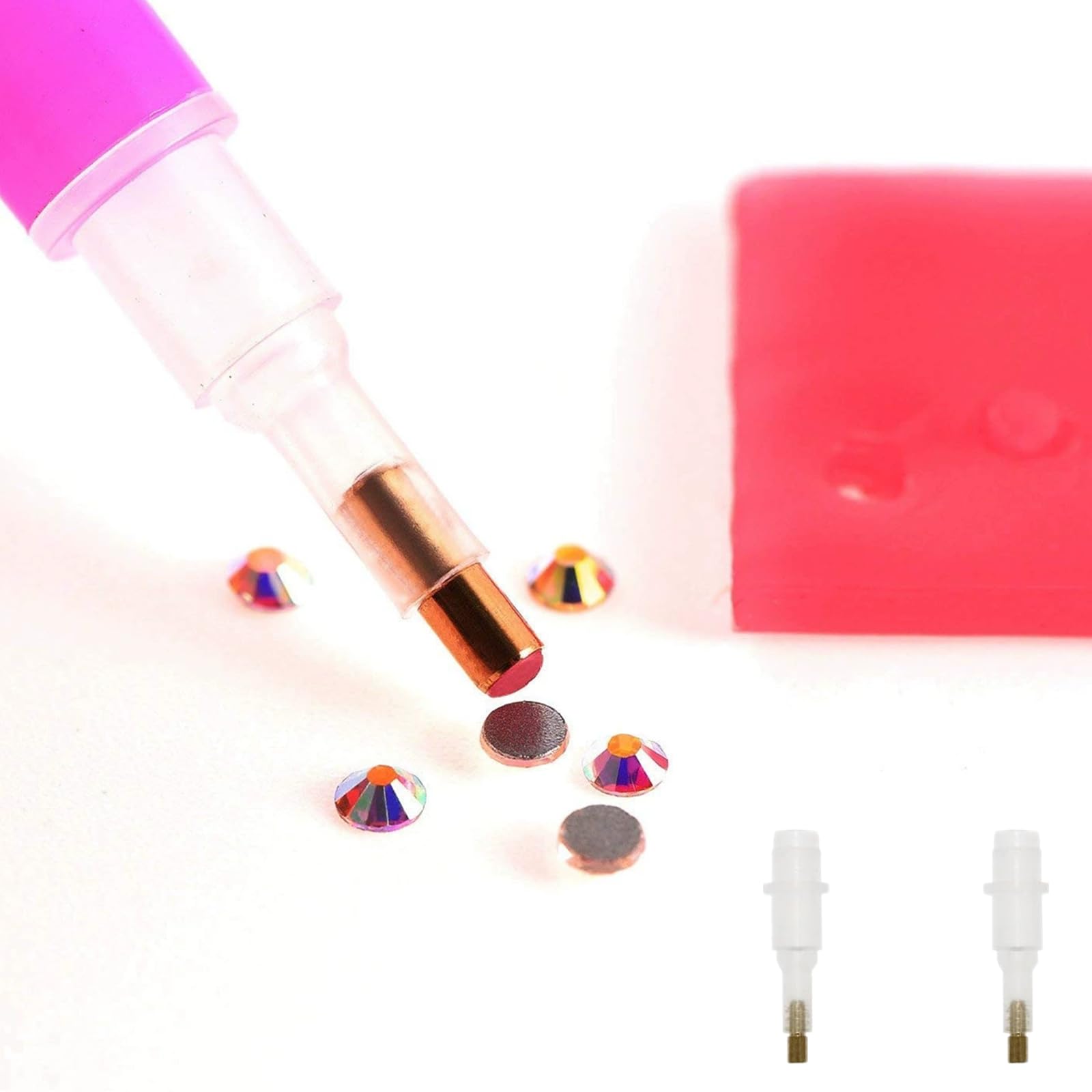50個入り ダイヤモンドペインティング アートドリル ドット - Nail Art Dotting Tool のレビューと価格