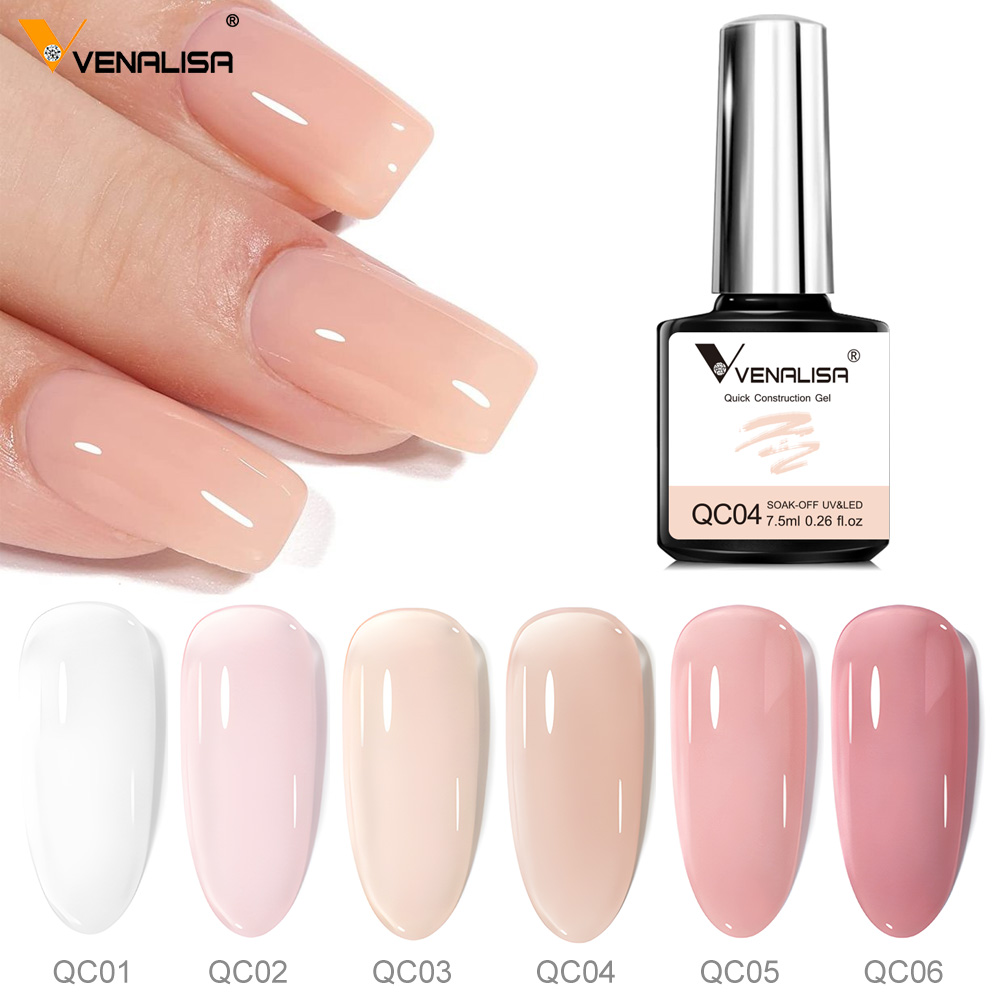 VENALISA-クイックコンストラクション用ジェル,半透明 - Nail Art One Piece のレビューと価格