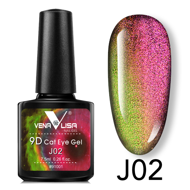 Venalisa 新着 9D ジェルワニスキャットアイマジッ - Nail Art One Piece のレビューと価格