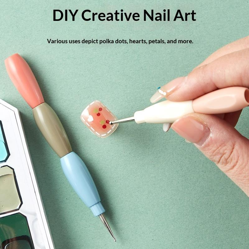 ネイルアートドットペンセット 5本セット インターロック式  - Nail Art Dotting Tool のレビューと価格